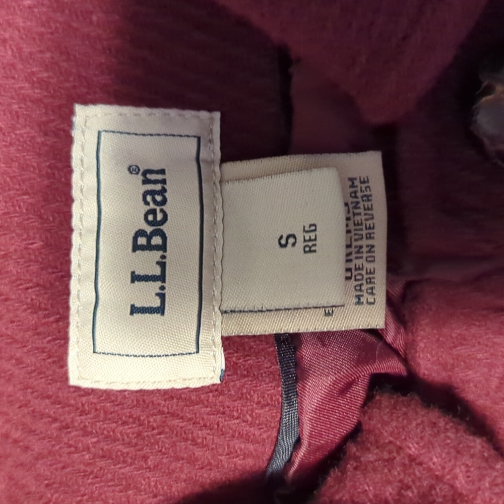 LL Bean Wool Coat - Picture 3 of 4